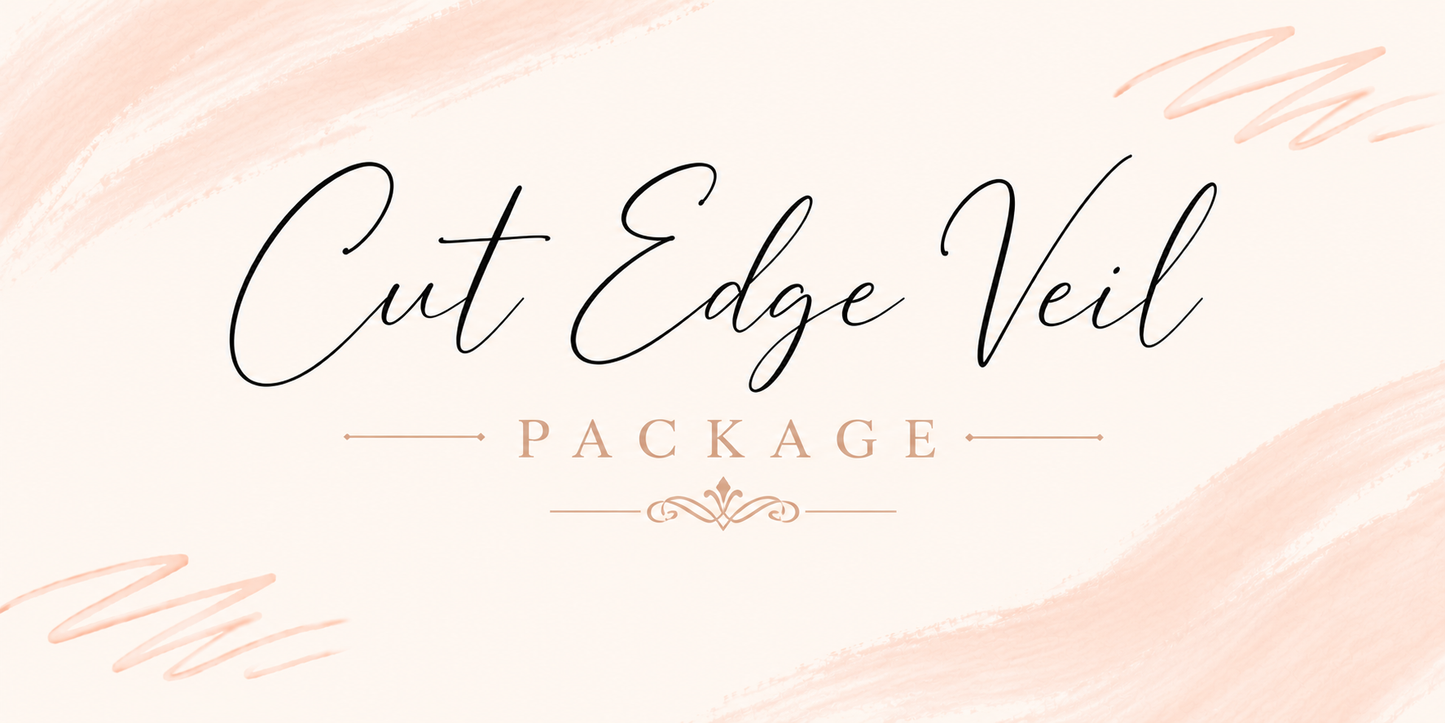 Cut Edge Veil Package