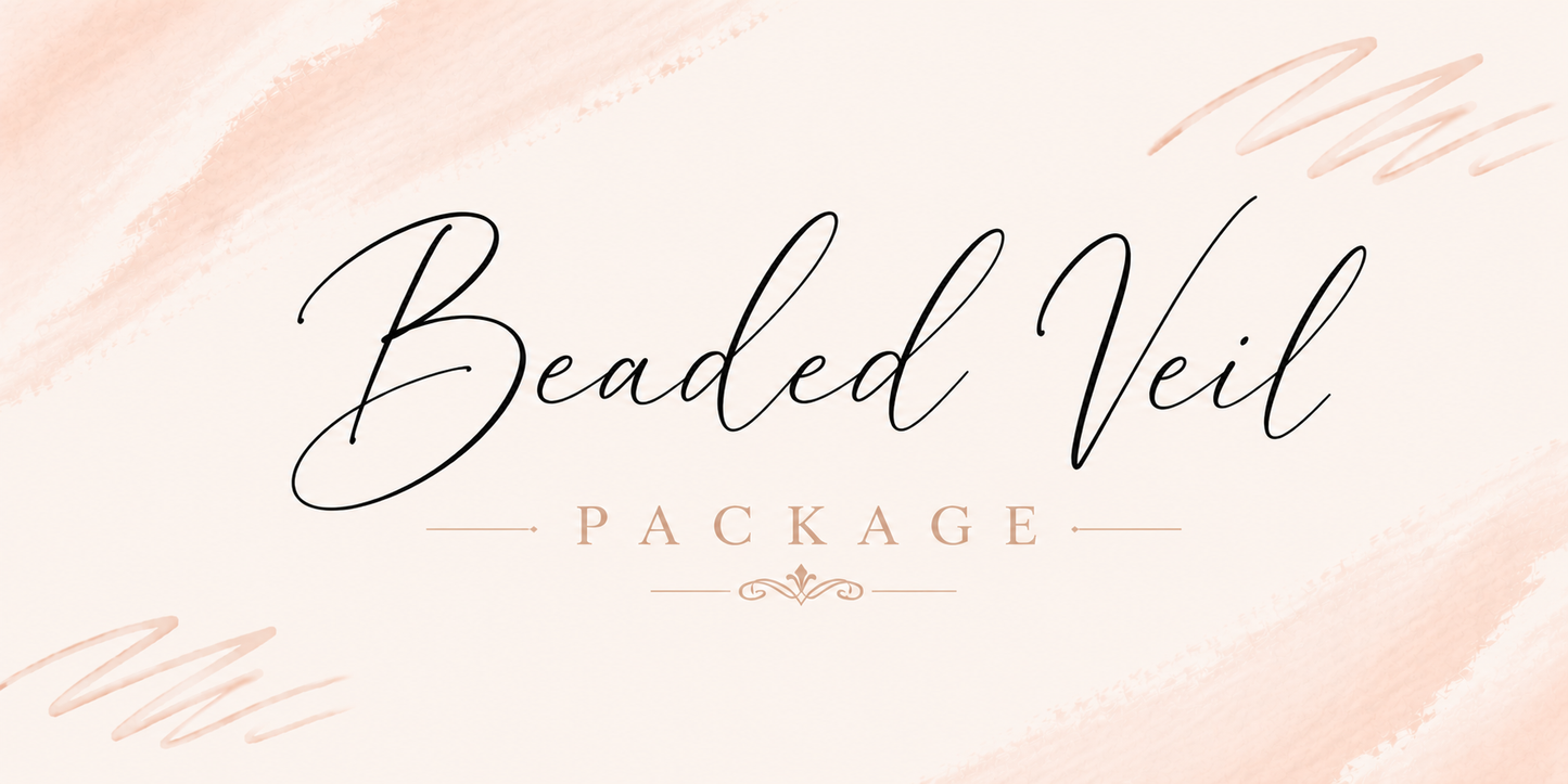 Beaded Veil Package
