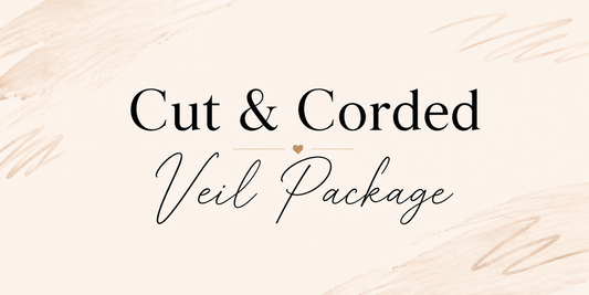 Cut and Corded Veil Package
